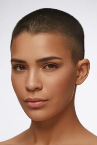 Buzz Cut Glow-Up Style