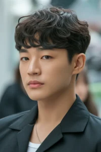 Clean Comma Hair (Side Curl Fringe)