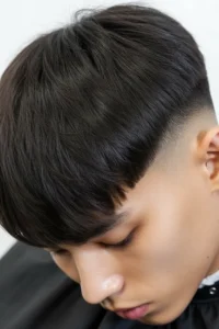 Clean Short Caesar Fringe