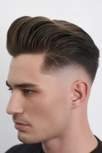 Faded Undercut + Pompadour