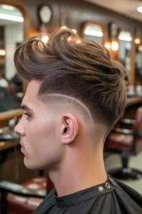 Faded Undercut + Quiff