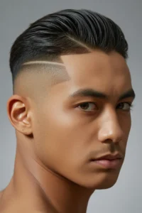 Faded Undercut + Slick Back