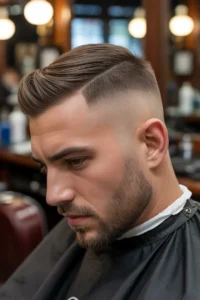 Faded Undercut with Beard