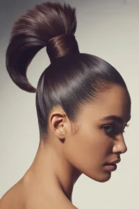 High Ponytail with Volume