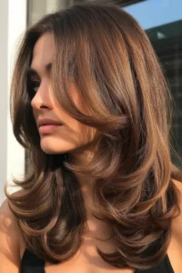 Long Layers with Face-Framing Pieces