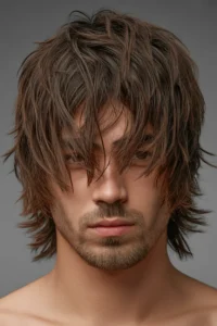 Messy Textured Wolf Cut