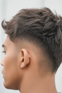 Messy Top Faded Undercut