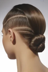 Side Shaved Bun