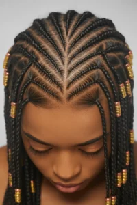Small Fulani Braids (Micro Size)