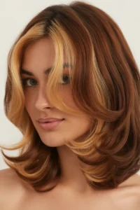 Soft Gemini Wolf Cut (Chocolate + Caramel)