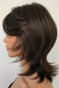 Soft Mullet for Thick Hair