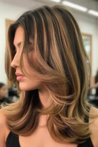 Soft Mullet with Balayage Highlights