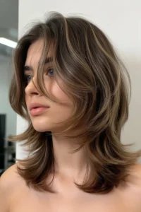 Soft Mullet with Textured Ends