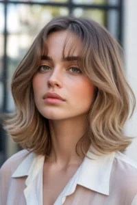 Wispy Wolf Cut + Curtain Bangs