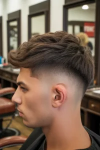 Wolf Cut with Fade Sides