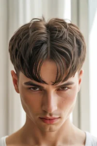 Wolf Cut with Middle Part