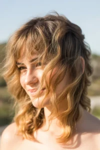 Wolf Cut with Natural Waves