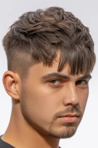 Wolf Cut with Short Fringe