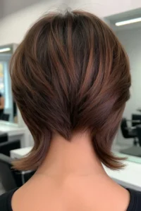 Wolf Cut with U-Cut Back Shape