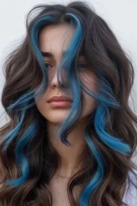 Blue Skunk Hair