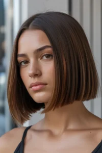 Blunt Bob (One-Length Bob)