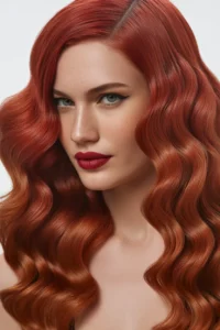 Bright Cherry Red Blowout