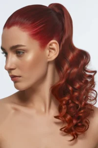 Cherry Bomb High Ponytail