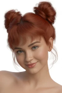 Cherry Bomb Two-Tone Hair