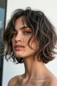 Choppy Bob With Texture