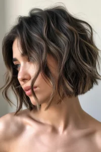 Choppy Bob With Textured Ends