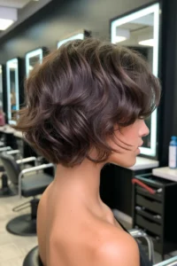 Choppy Bob With Thick Texture