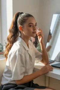 Classic High Ponytail