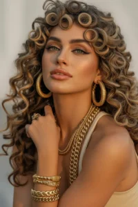 Classic Italian Glam Curls