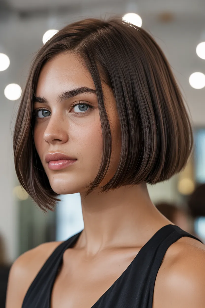 Classic Undercut Bob