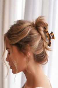 Claw Clip Twist Updo