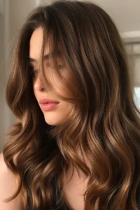 Cocoa Brown with Subtle Highlights