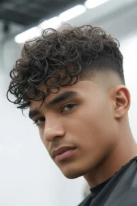 Curly Hair + Undercut