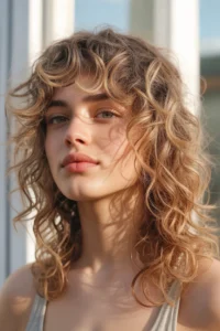 Curly Shag for Loose Waves