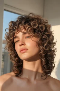 Curly Shag for Tight Curls