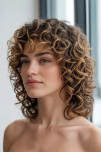 Curly Shag with Defined Ringlets