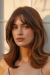 Face-Framing Curtain Bangs