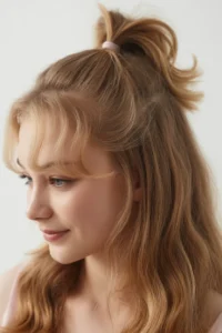 Half-Up Half-Down Mini Pony