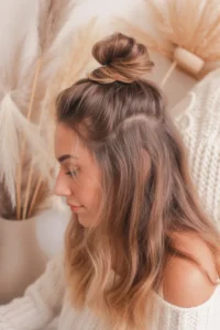 Half-Up Top Knot