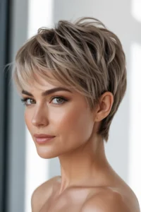 Layered Pixie Cut