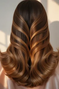 Long Layered Wolf Cut with V Shape