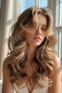 Long Layers With Romantic Loose Curls