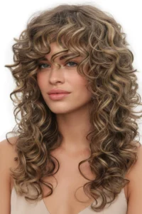 Long Layers With Side Part