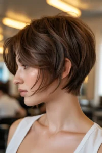 Long Pixie Bob for Thick Hair