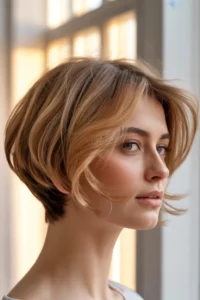 Long Pixie Bob with Feathered Layers