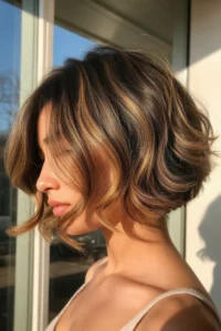 Long Pixie Bob with Highlights